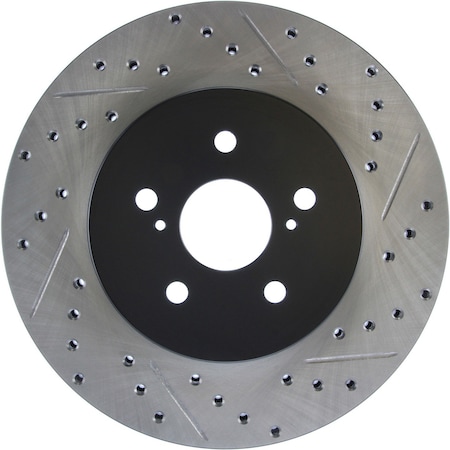 Centric Parts Sport Drilled/Slotted Brake Rotor, 127.44130L 127.44130L